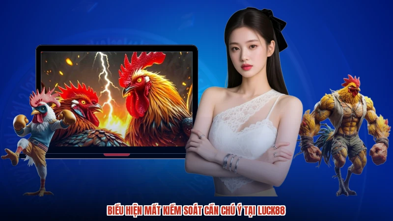 Biểu hiện mất kiểm soát cần chú ý tại LUCK88