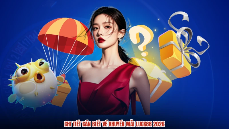 Chi tiết cần biết về khuyến mãi LUCK88 2026
