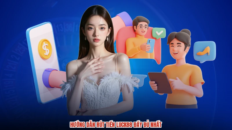 Hướng dẫn rút tiền LUCK88 đầy đủ nhất