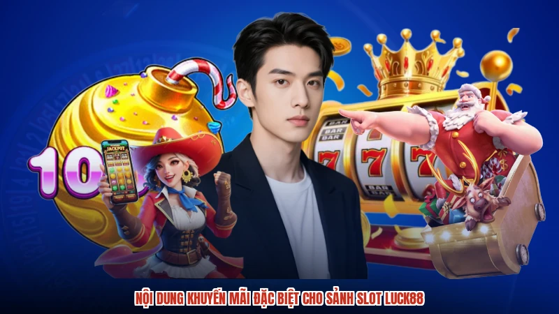 Nội dung khuyến mãi đặc biệt cho sảnh slot LUCK88