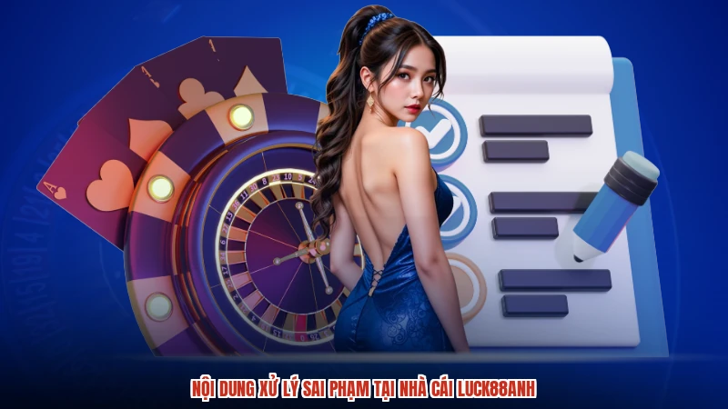 Nội dung xử lý sai phạm tại nhà cái LUCK88anh