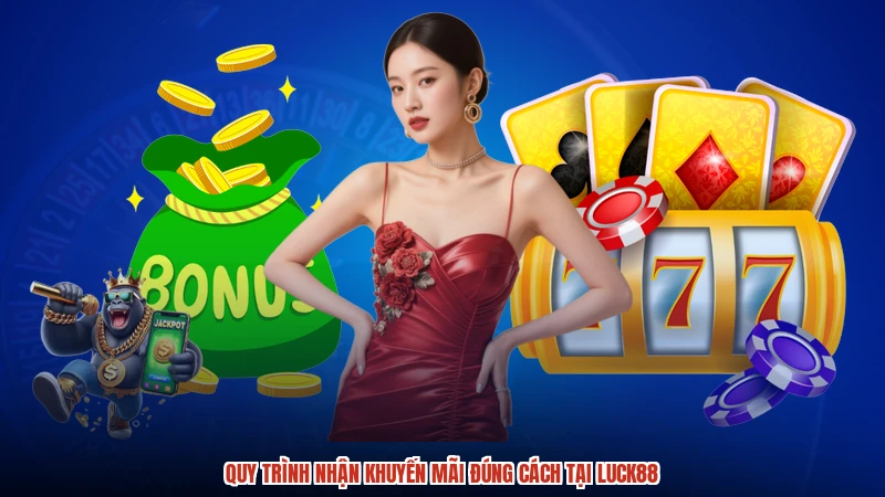 Quy trình nhận khuyến mãi đúng cách tại LUCK88